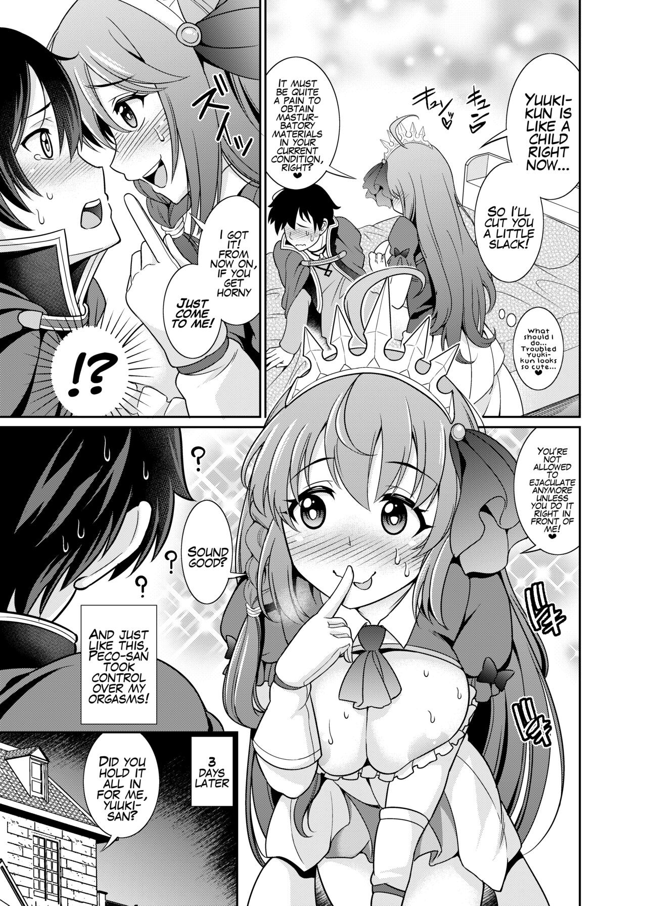 Hentai Manga Comic-Peco-san's Gentle Ejaculation Control-Read-4